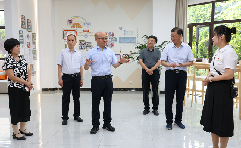 汪华东前往人大践行全过程人民民主淮北市中心实践站调...