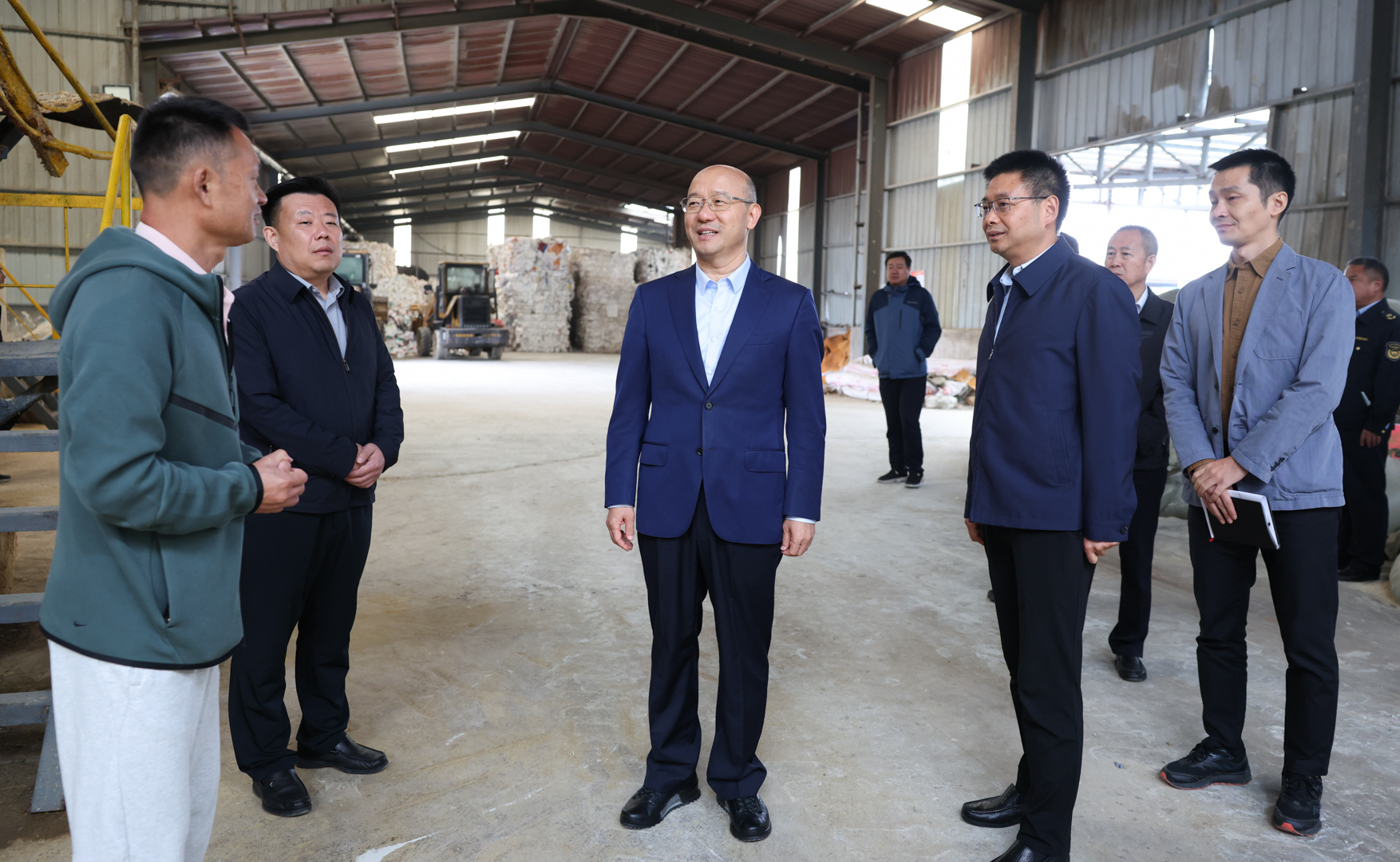 汪华东调研大运河（淮北段）生态保护及传承利用工作