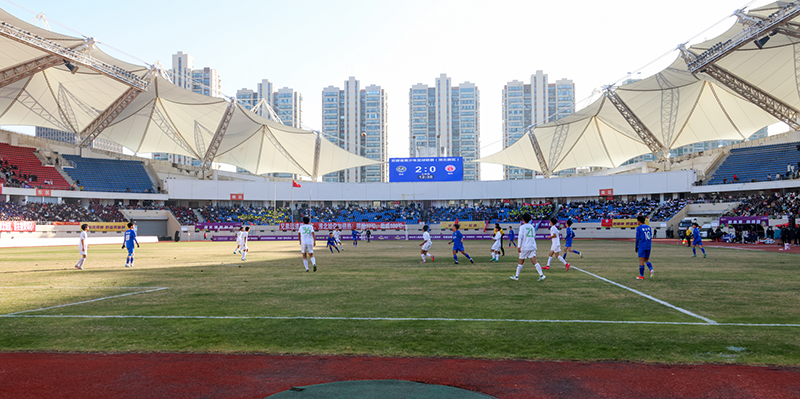 安徽省青少年足球联赛男子高中组内循环赛收官之战打响