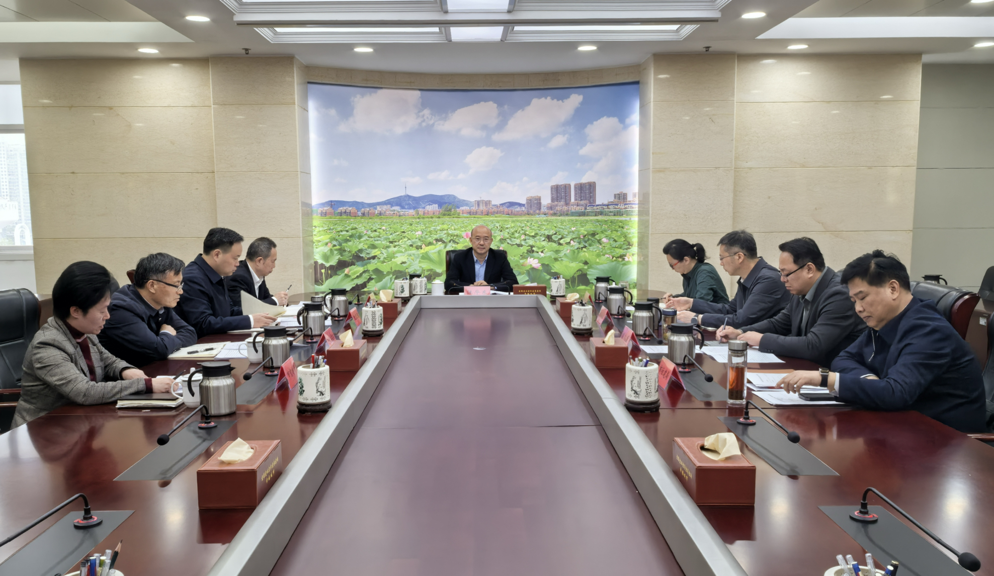 淮北市委召开专题会议