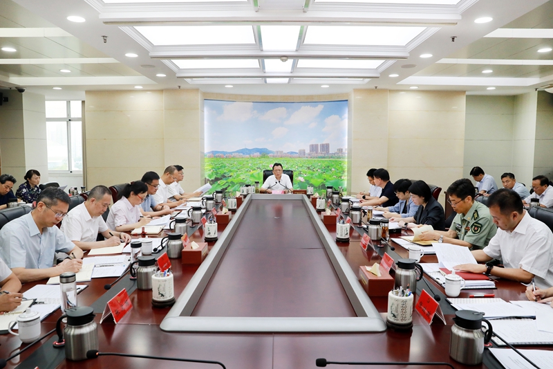 淮北市委常委会召开扩大会议