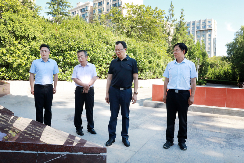 蒋曦调研红色资源保护传承利用工作